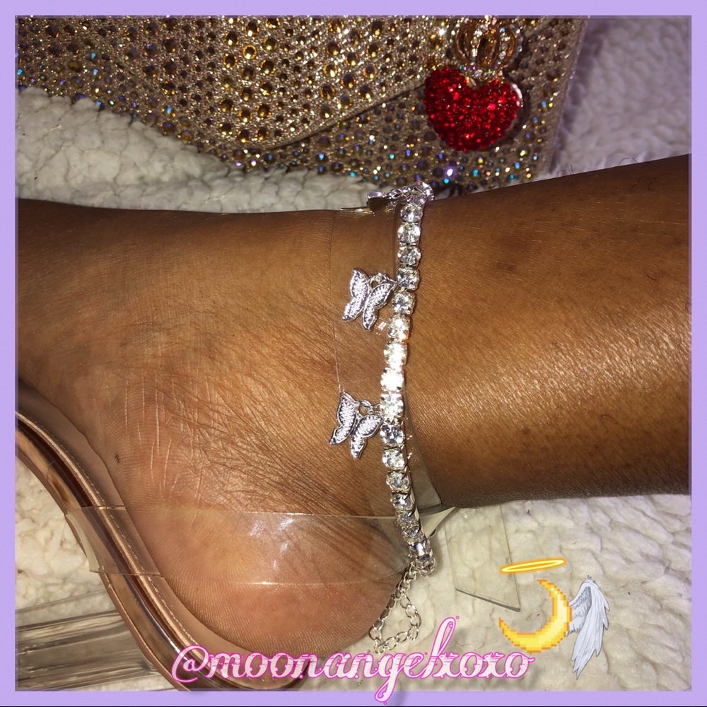 🦋✨Silver Butterfly Ankle Bracelet✨🦋